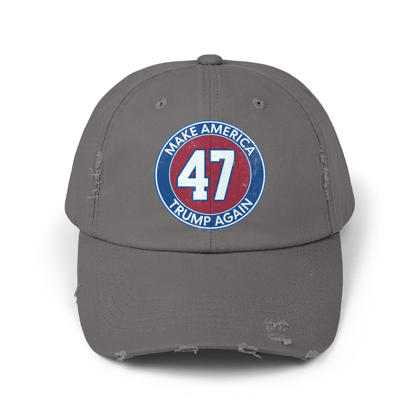 Trump 47 Unisex Distressed Cap