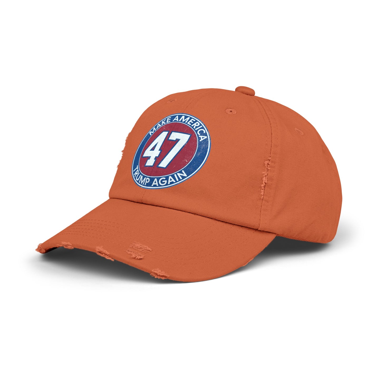 Trump 47 Unisex Distressed Cap