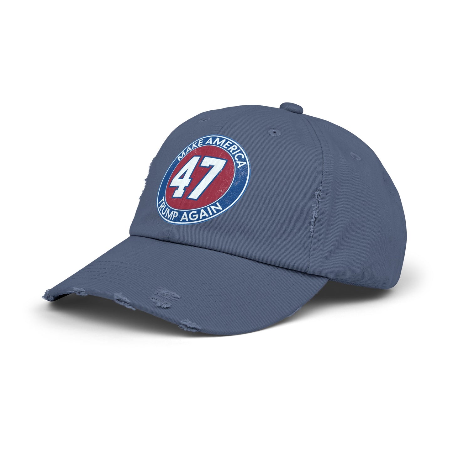 Trump 47 Unisex Distressed Cap