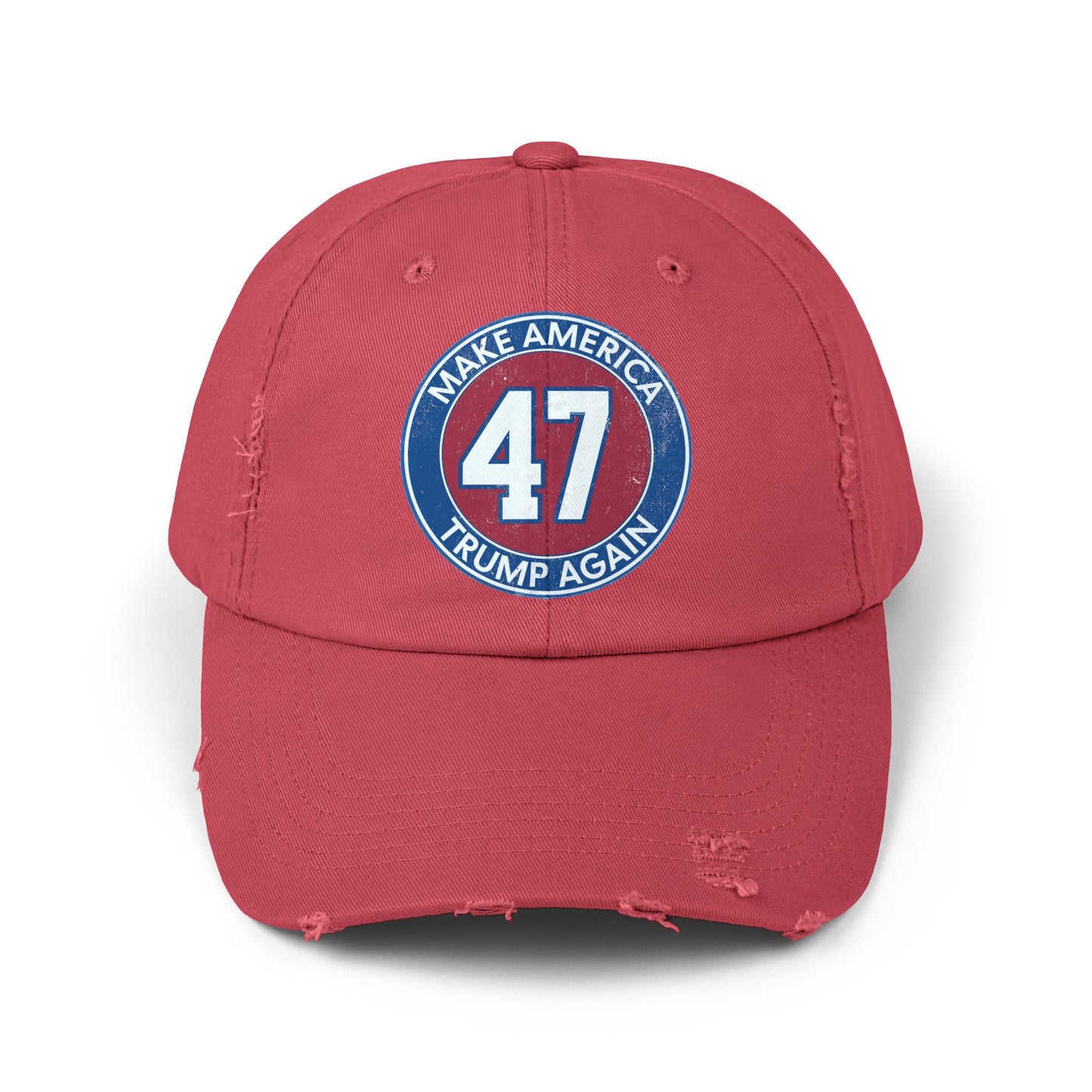 Trump 47 Unisex Distressed Cap