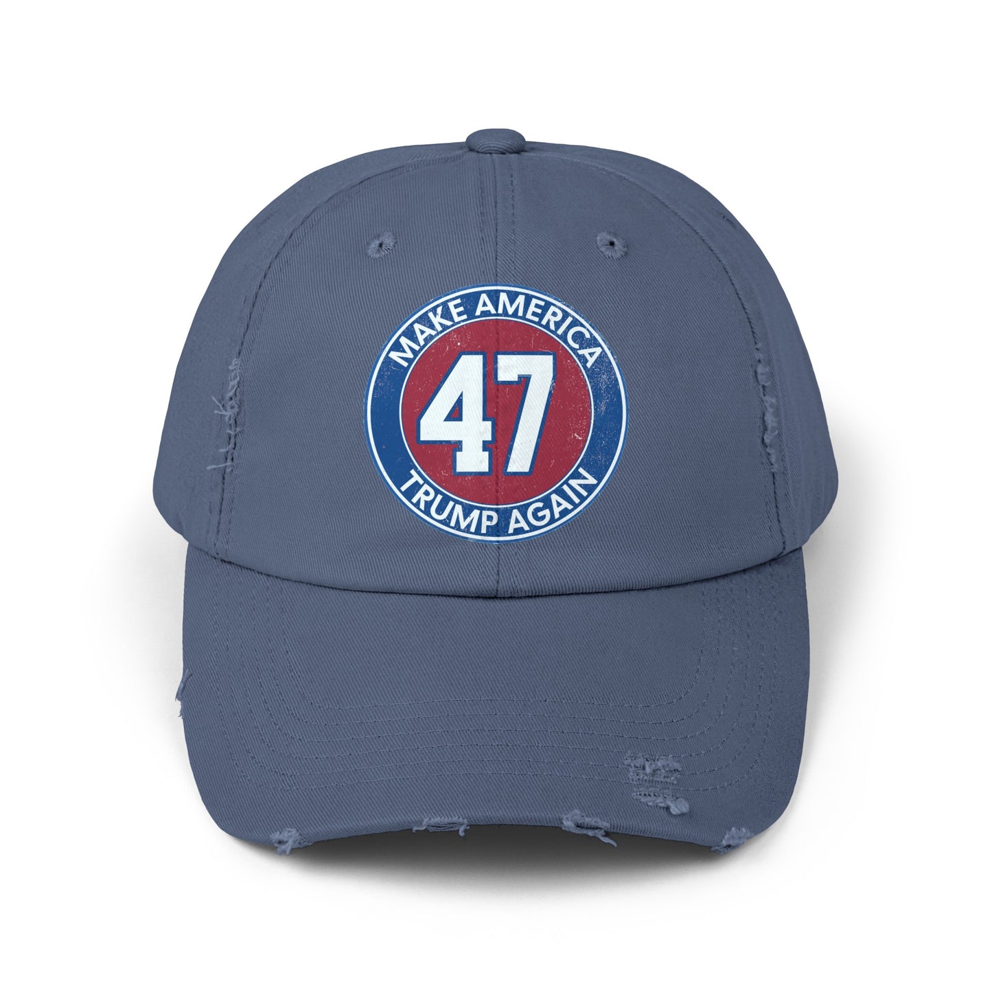 Trump 47 Unisex Distressed Cap