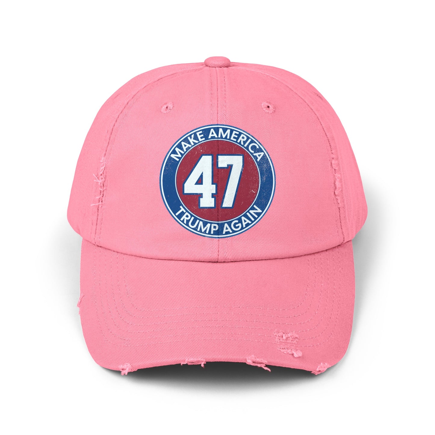 Trump 47 Unisex Distressed Cap