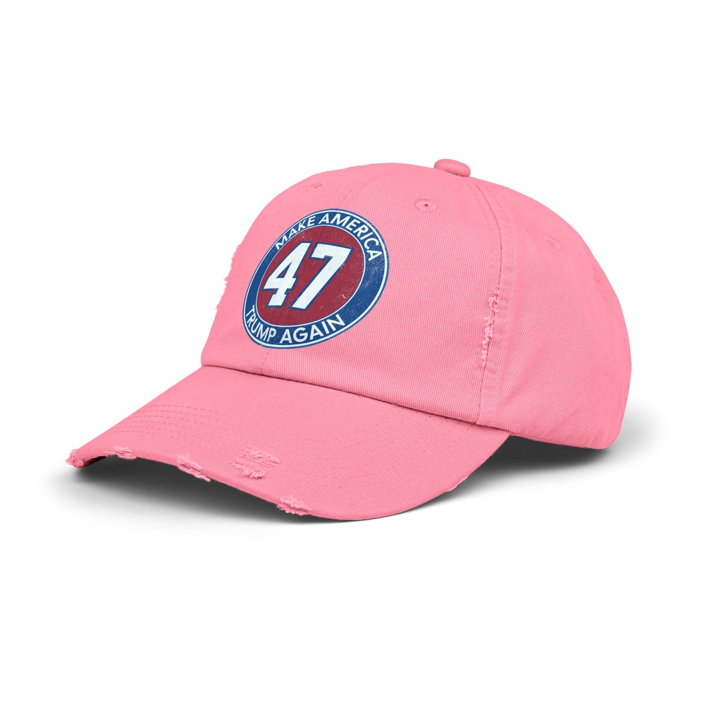 Trump 47 Unisex Distressed Cap