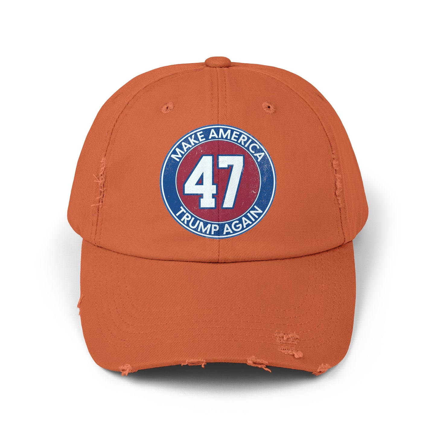 Trump 47 Unisex Distressed Cap