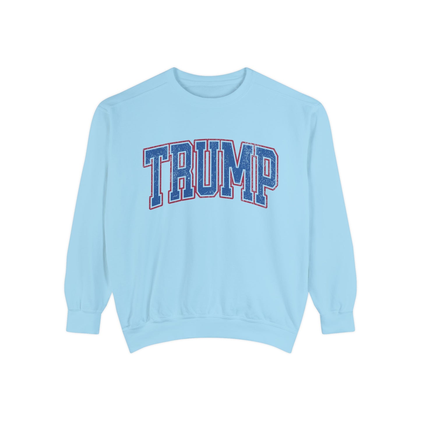 Trump Blue Unisex Garment-Dyed Sweatshirt