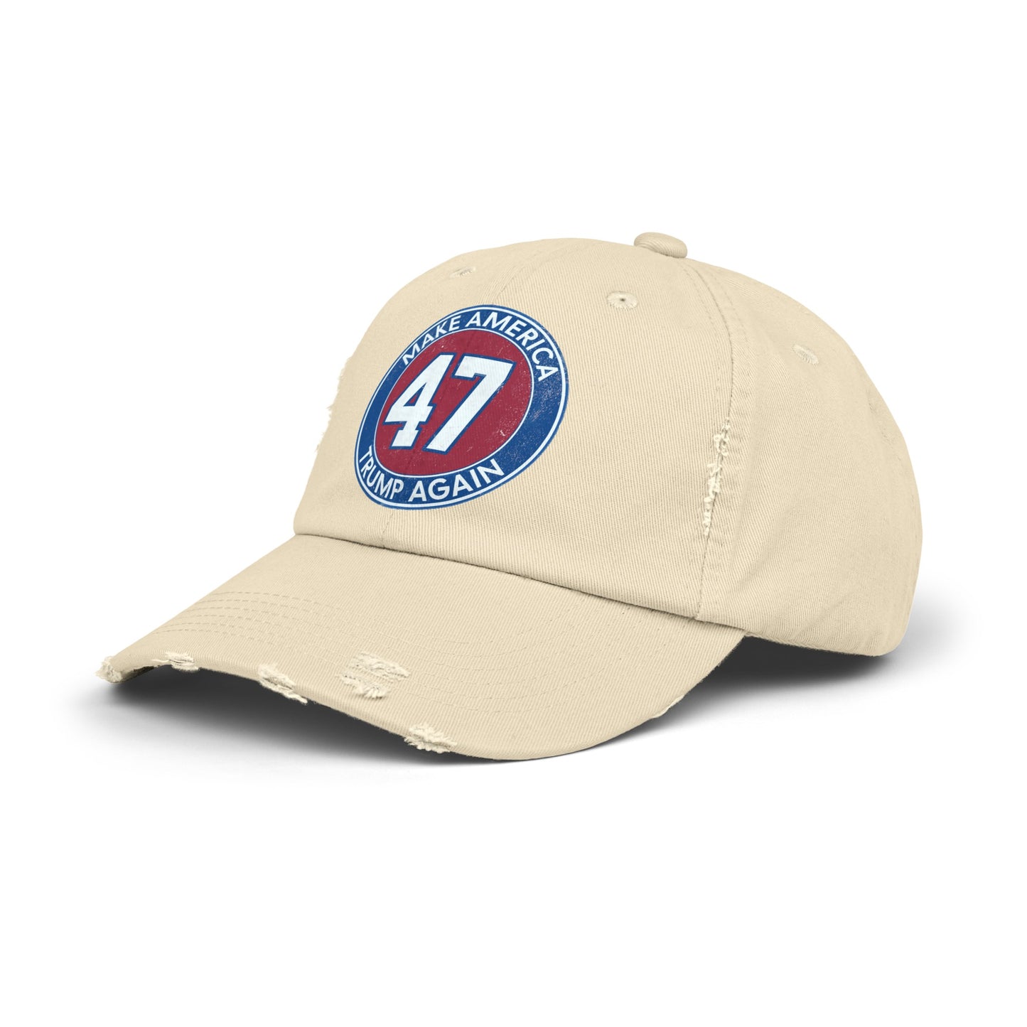 Trump 47 Unisex Distressed Cap