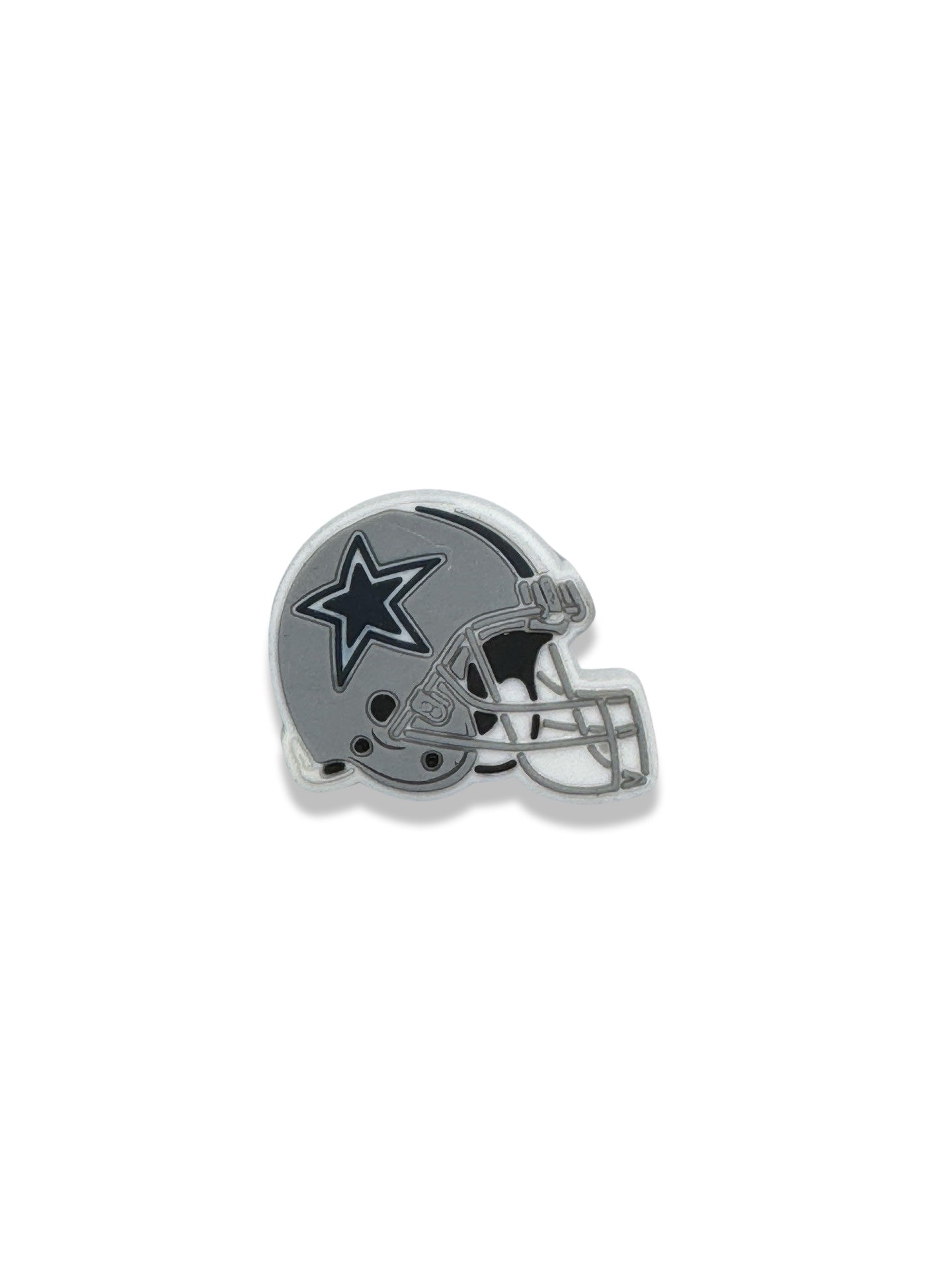 Football Helmet Shoe Charm