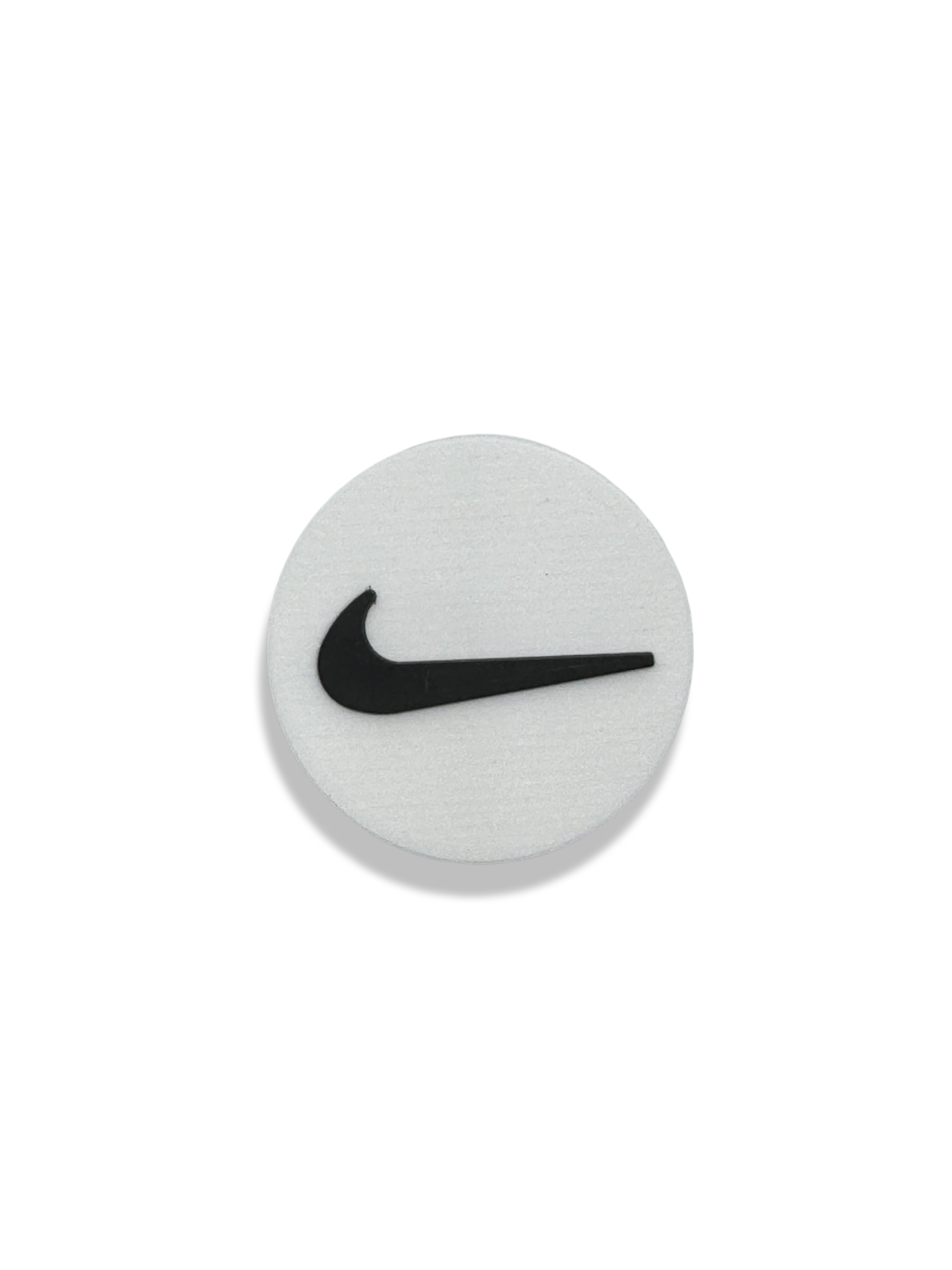 Sneaker Logo Round Shoe Charm