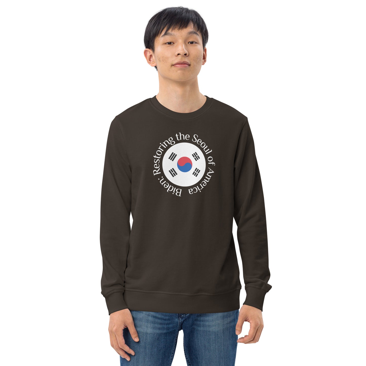 Restoring the Seoul Unisex organic sweatshirt