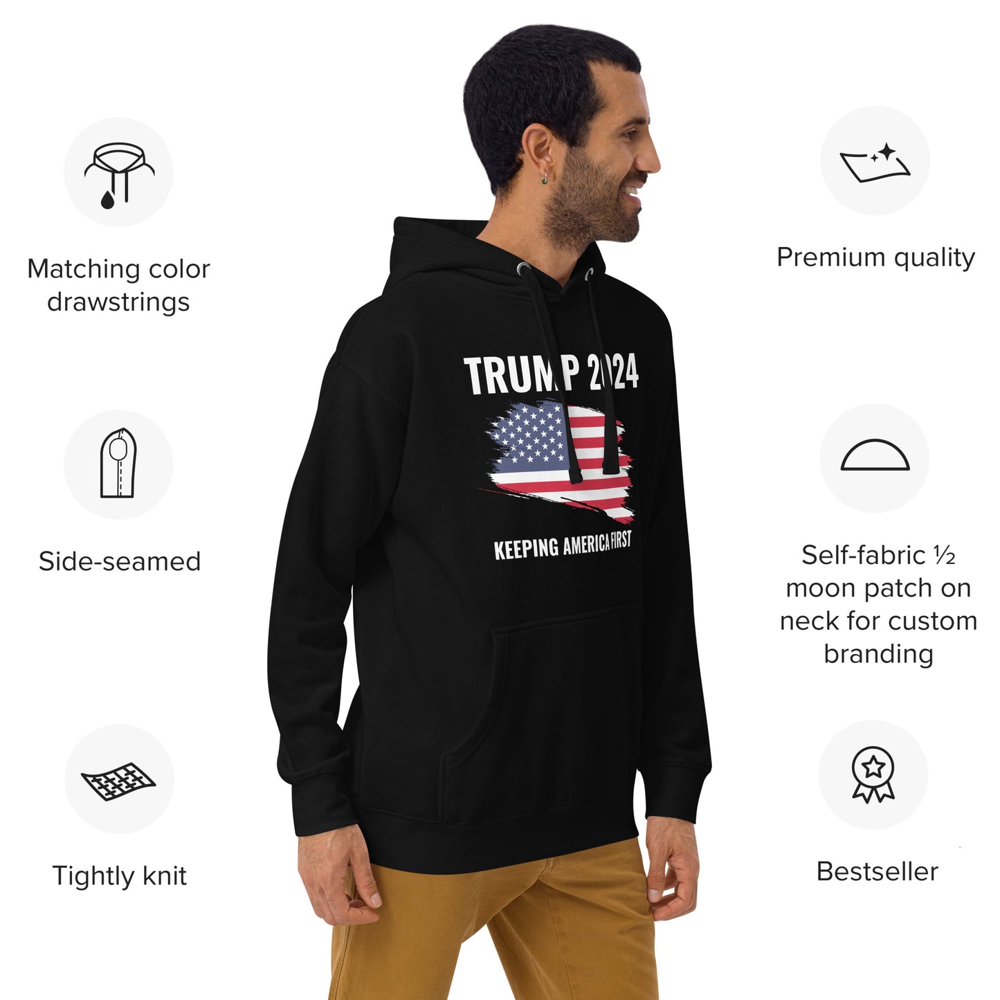 Trump 2024 Unisex Hoodie